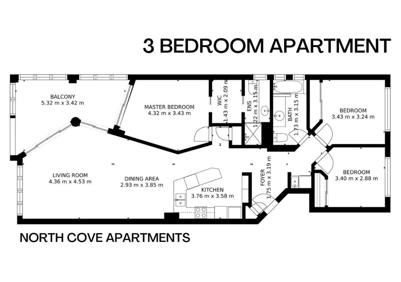 North Cove Waterfront Suites Cairns Quarto foto